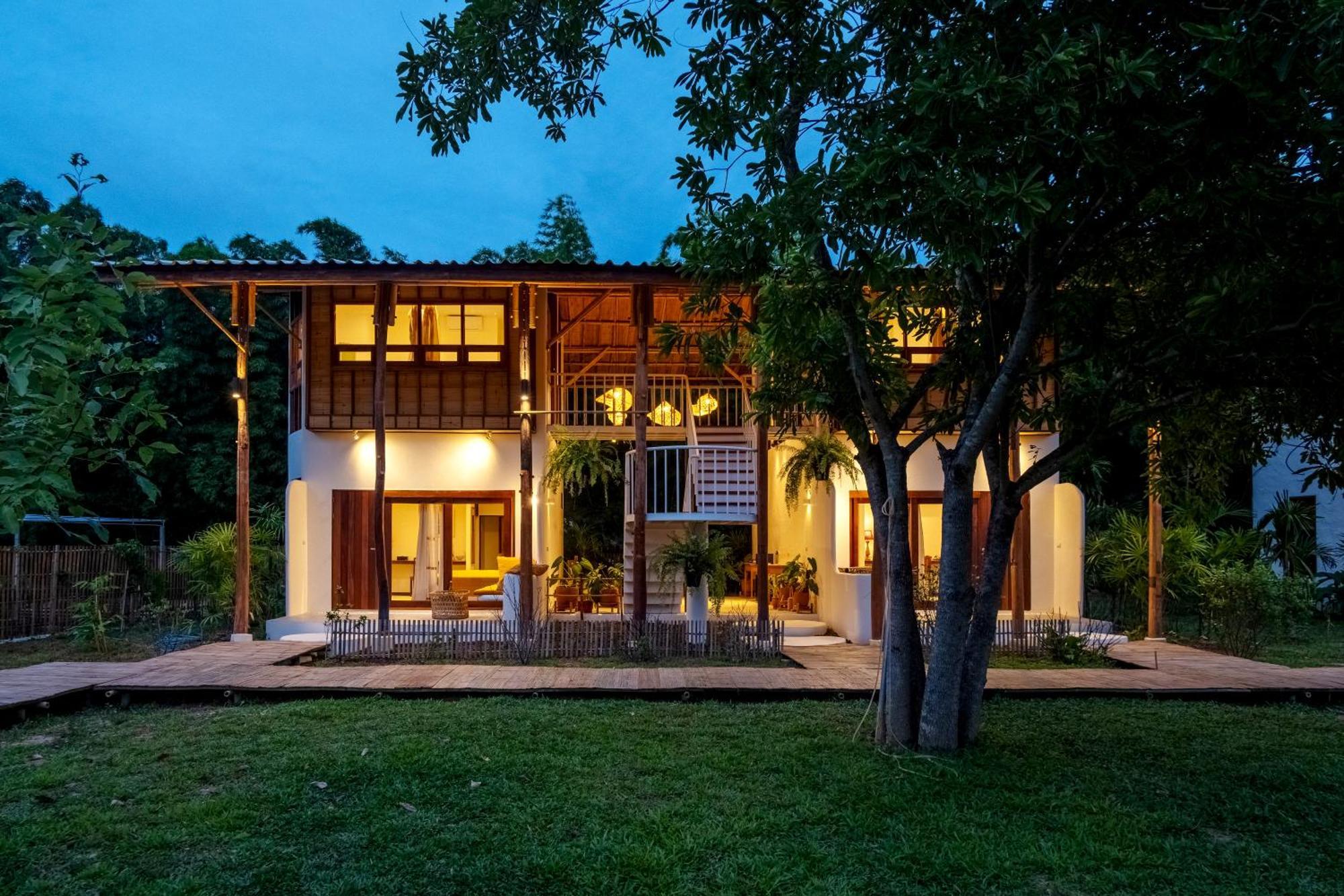 Bamboo Nest At Sanggadee Space Chiang Mai Exteriör bild